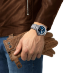 relógio tissot t race powermatic 80 blue dial 41mm