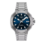 relógio tissot t race powermatic 80 blue dial 41mm