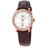 relógio tissot carson automatic silver dial