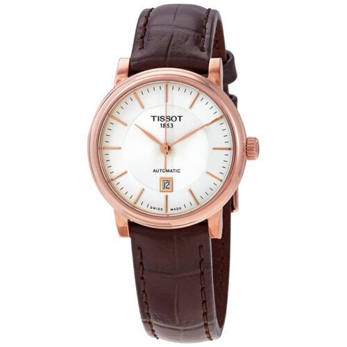 relógio tissot carson automatic silver dial