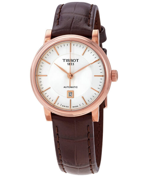 relógio tissot carson automatic silver dial