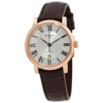 relógio tissot carson automatic silver dial