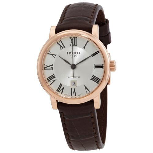 relógio tissot carson automatic silver dial