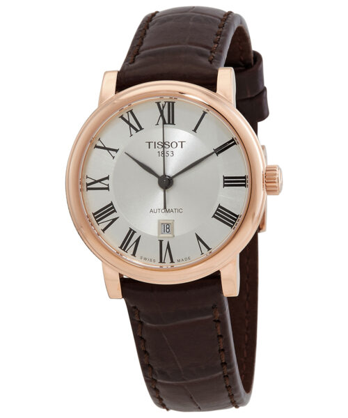 relógio tissot carson automatic silver dial