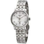 relógio tissot carson premium automatic diamond