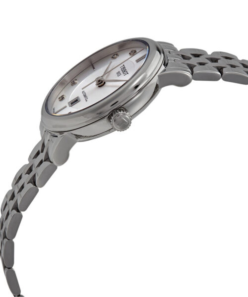 relógio tissot carson premium automatic diamond