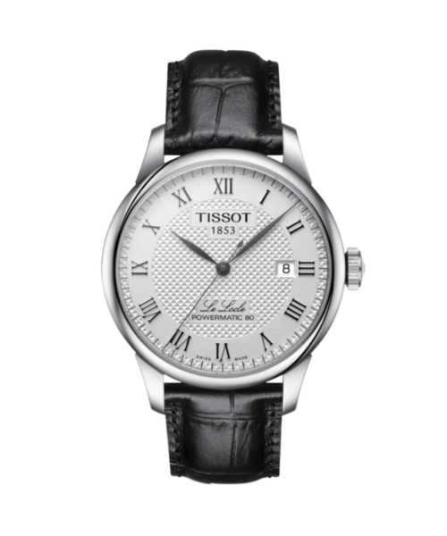 relógio tissot le locle powermatic 80 automático branco
