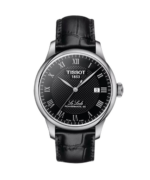 relógio tissot le locle powermatic 80 automático preto