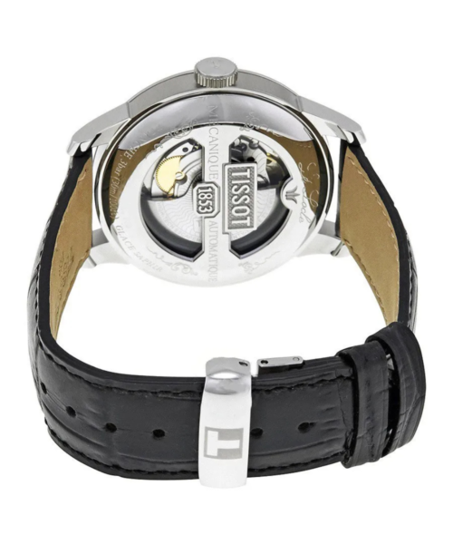 relógio tissot le locle powermatic 80 automático preto