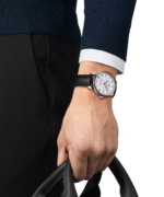 relógio tissot le locle powermatic 80 automático branco