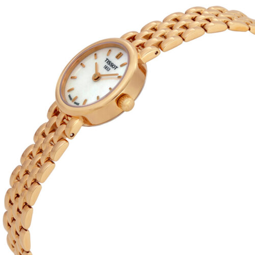 relógio tissot lovely round mother of pearl