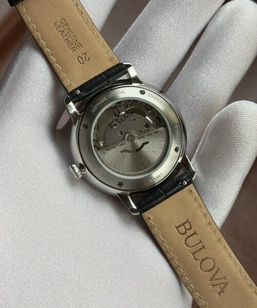 relógio bulova classic hudson automatic