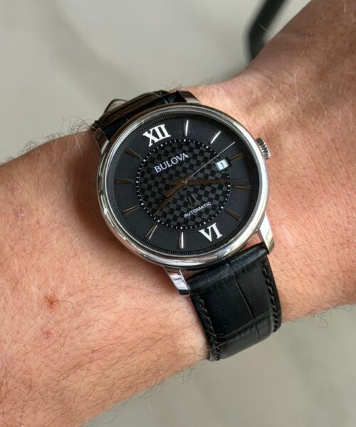 relógio bulova classic hudson automatic