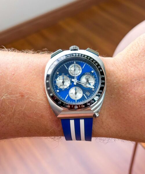 relógio bulova shelby® racer chronograph limited edition