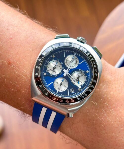 relógio bulova shelby® racer chronograph limited edition