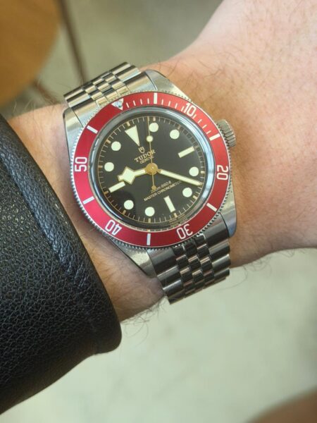 relógio tudor black bay heritage red