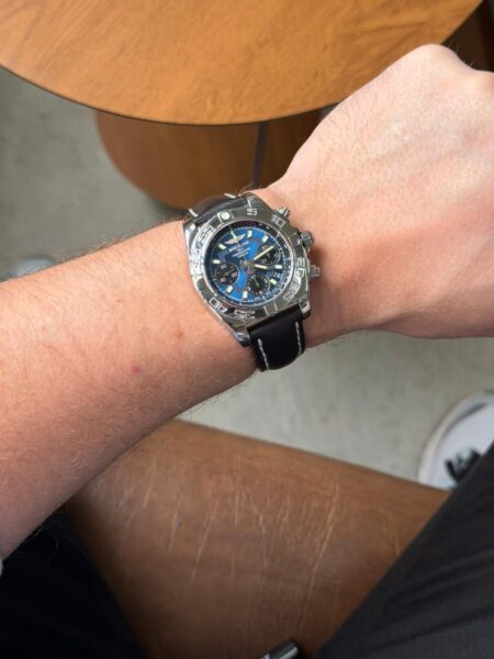 relógio breitling chronomat 41 automatic chronograph ref. ab0140