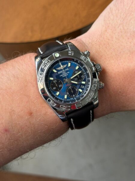 relógio breitling chronomat 41 automatic chronograph ref. ab0140