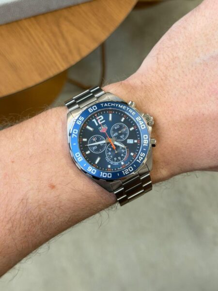 tag heuer fórmula 1 chrono blue 2025
