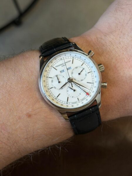 relógio frederique constant classic chronograph