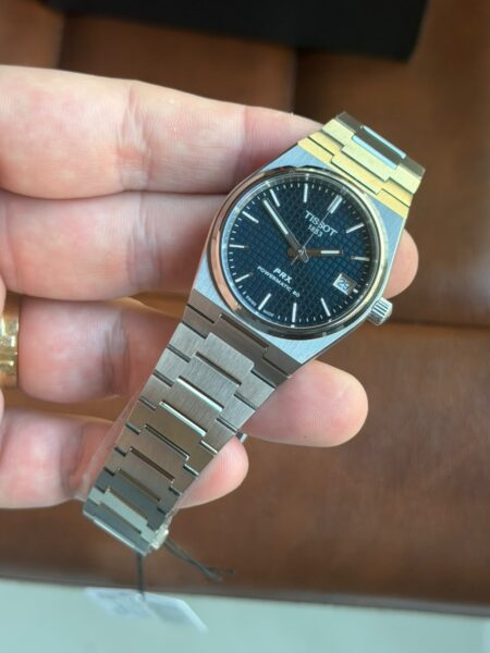 tissot prx powermatic 80 blue 35mm