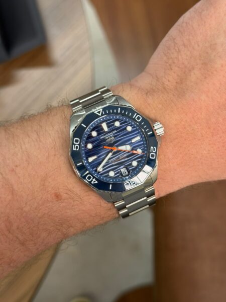 relógio tag heuer aquaracer 300 nova geraÇÃo