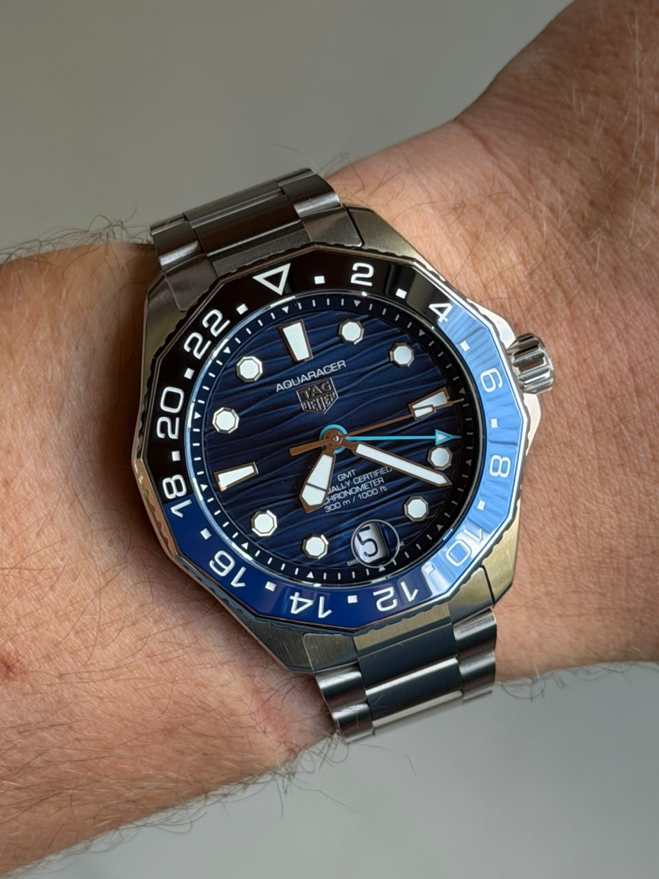 tag heuer aquaracer gmt “batman” – 2024